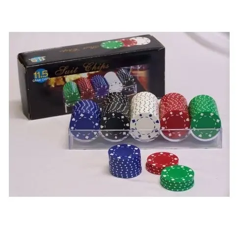 100-Piece Poker Chip Set – Weighted, Casino-Style Chips For Authentic Gameplay 1
