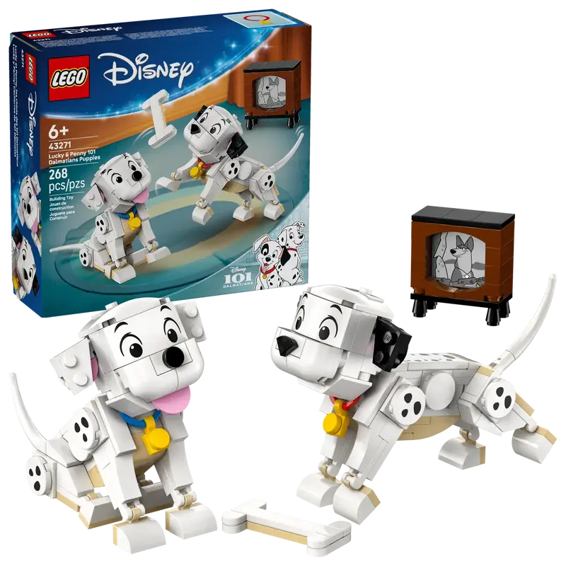 101 Dalmatians Puppy Playset: Lucky And Penny – Lego 43271 1