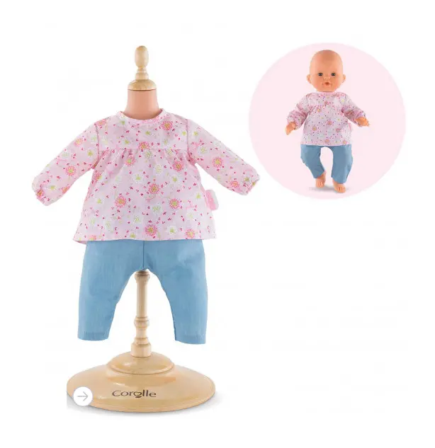 12-Inch Doll Clothing Set – Blouse And Pants Combo 1