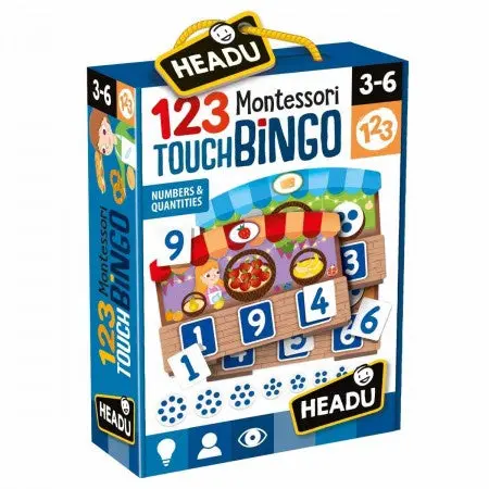 123 Touch Bingo – Tactile Learning Game For Preschoolers 1