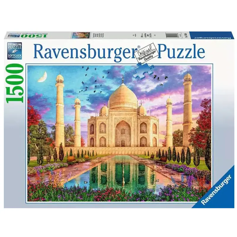 1500-Piece Taj Mahal Architectural Puzzle: Enchanting Edition 1