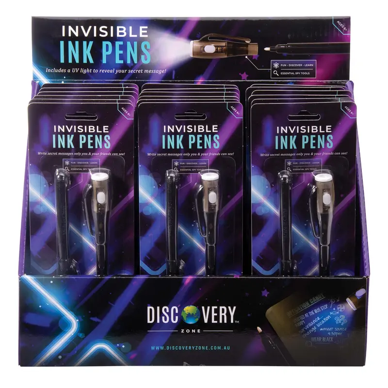 2-Pack Invisible Ink Markers For Secret Messages 1