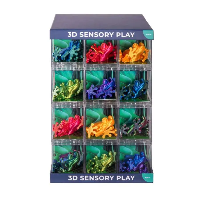 3D Sensory Frog Toy For Tactile Play 1