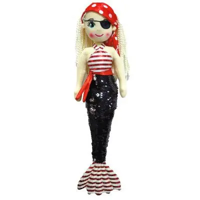 45Cm Christine Mermaid Doll – Pirate-Inspired Look 1