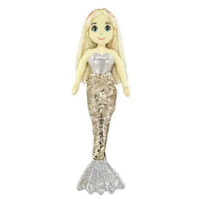 45Cm Ella Mermaid Doll – Silver And Gold Theme 1