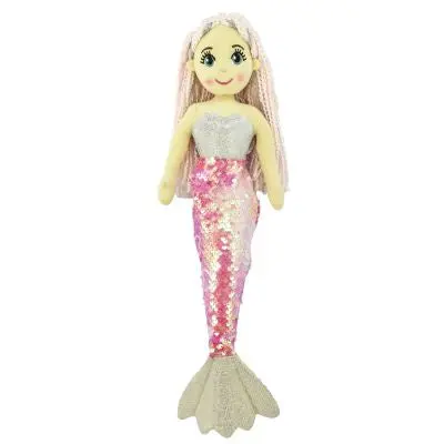 45Cm Mia Mermaid Doll – Iridescent Pink Finish 1