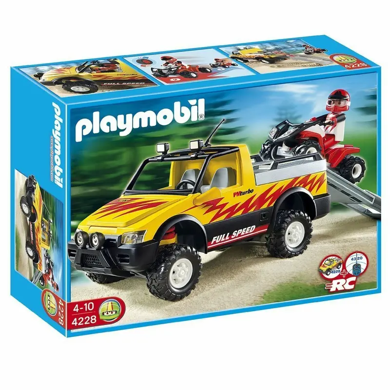 4Wd Adventure Set With Racing Quad Bike – Model 4228 1