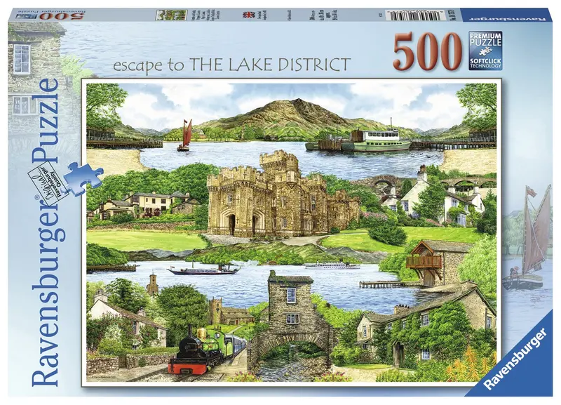 500-Piece Jigsaw Puzzle: Escape To The Lake District 1