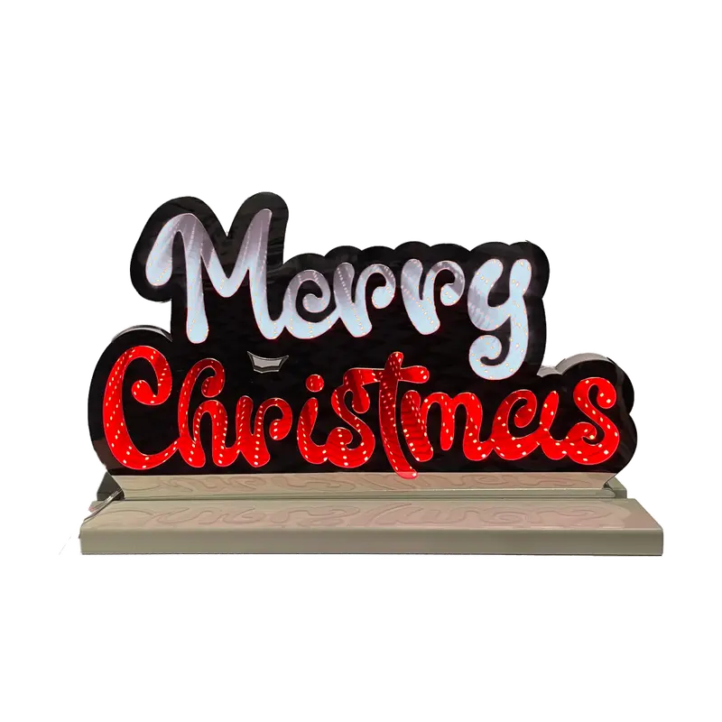 60Cm Festive Christmas Infinity Light String 1