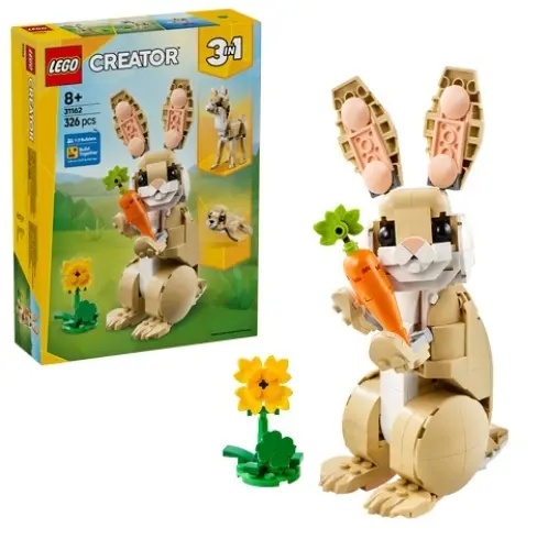 Adorable Bunny 3-In-1 Lego Building Kit 31162 1