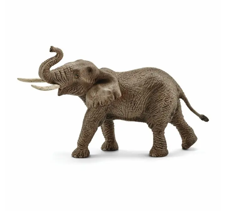 African Elephant Male Animal Figurine 1