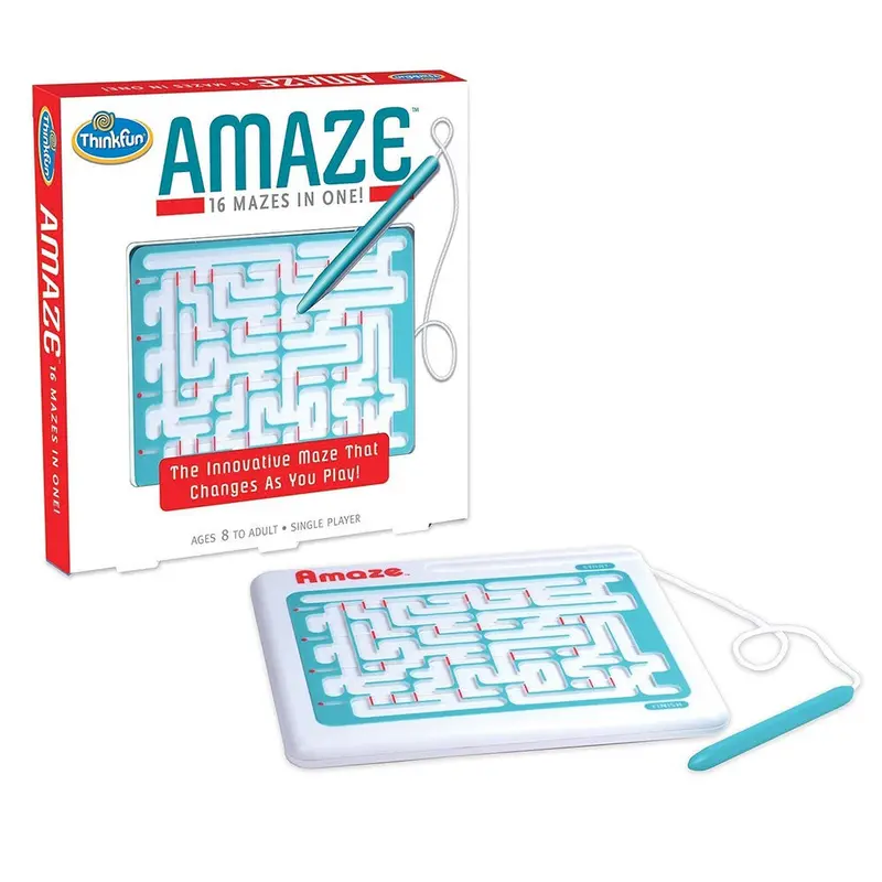 Amaze Puzzle Game – Single-Unit Maze Challenge With 16 Unique Configurations 1