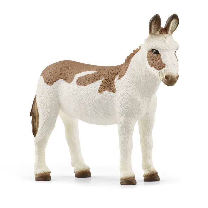American Spotted Donkey Figurine – Hand-Painted 1