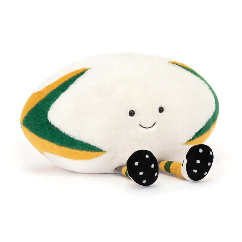 Amuseables Australian Rugby Ball Plush – Sports-Themed Cuddly Toy 1
