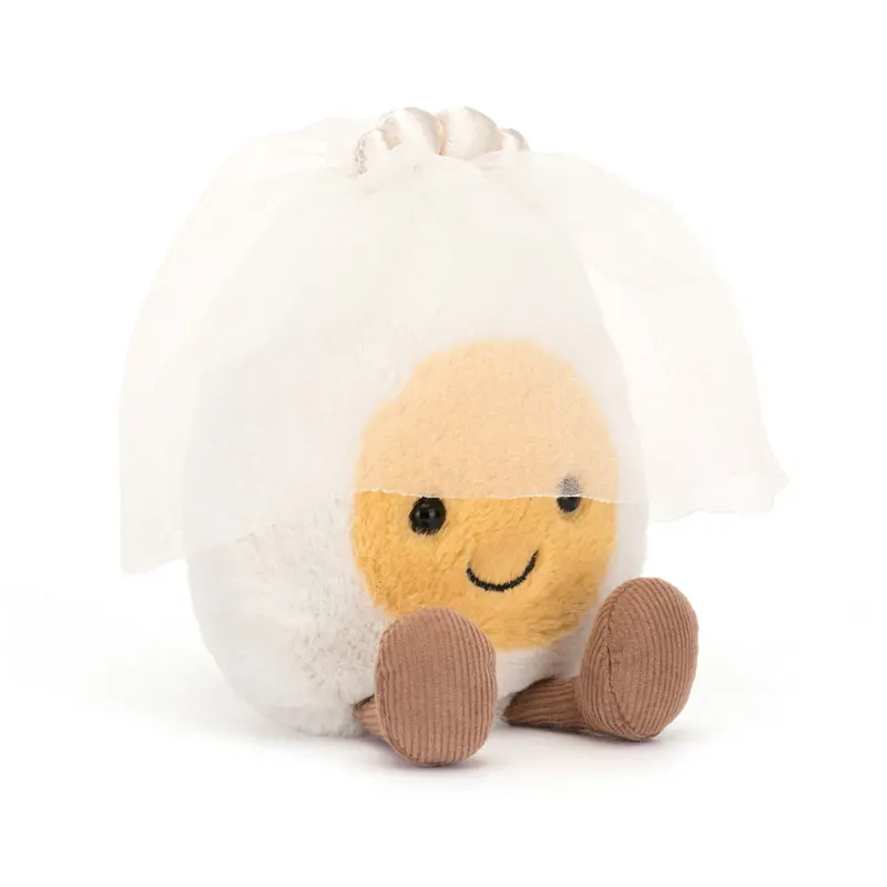 Amuseables Boiled Egg Bride Plush 1