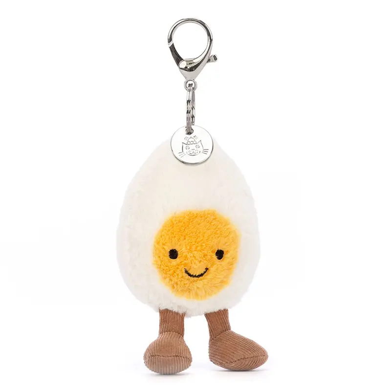 Amuseables Boiled Egg Charm – Playful Bag Accessory 1