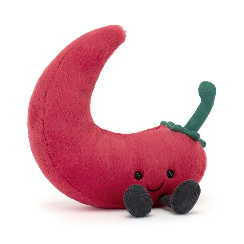 Amuseables Chilli Pepper Plush – Spicy-Sweet Mini Toy 1