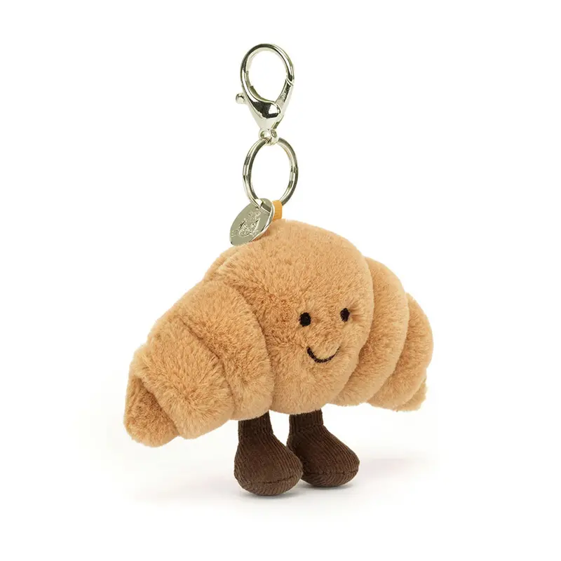 Amuseables Croissant-Shaped Keychain Charm 1