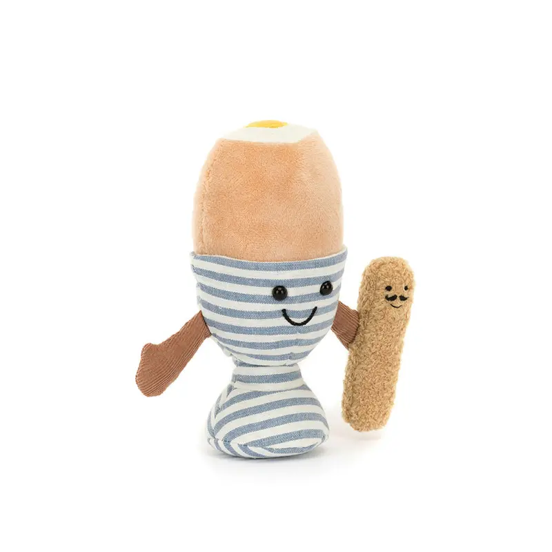 Amuseables Eggetha Egg & Lance Soldier – Playful Military-Themed Plush 1