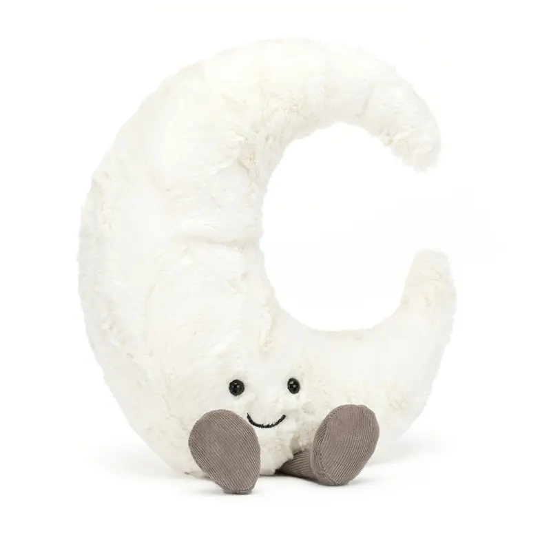 Amuseables Moon Plush – Soft Glow-In-The-Dark Companion 1