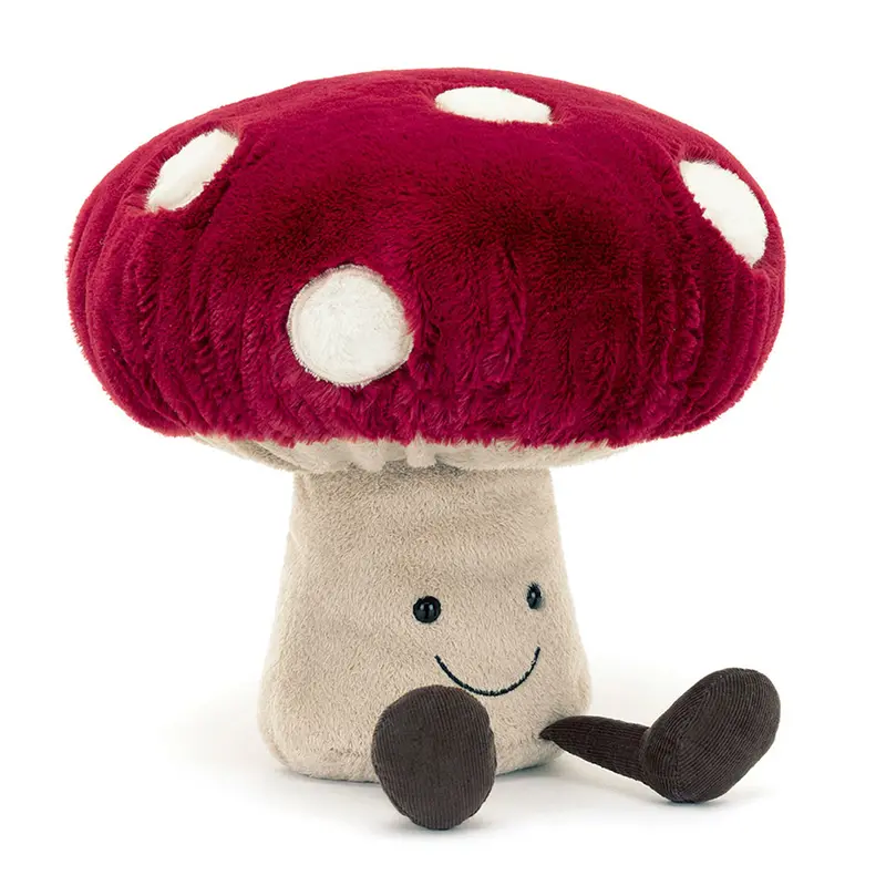 Amuseables Mushroom Plush – Whimsical Mini Companion 1