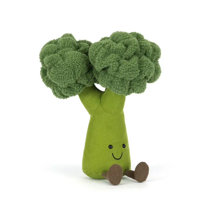 Amuseables Playful Broccoli Plush Toy 1
