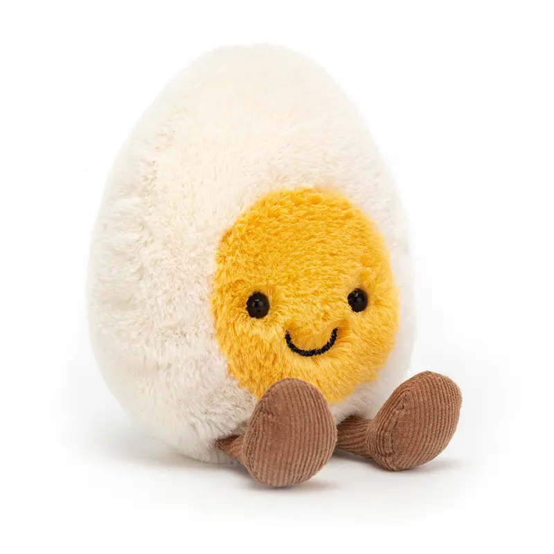 Amuseables Plush – Happy Boiled Egg Character 1