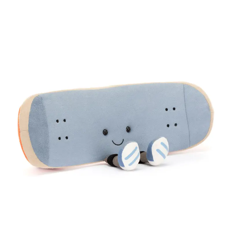 Amuseables Skateboarder Plush – Playful Sports-Themed Stuffed Animal 1