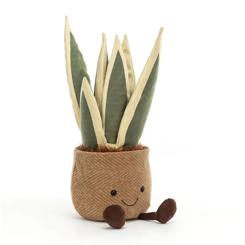 Amuseables Snake Plant Plush – Botanical Cuteness 1