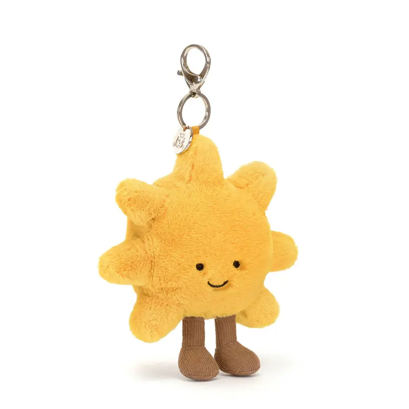 Amuseables Sun-Shaped Bag Charm For Keys Or Purses 1