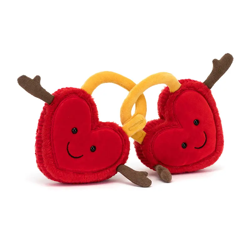 Amuseables Val & Tina Love Lock Plush Duo – Cuddly Couple Set 1