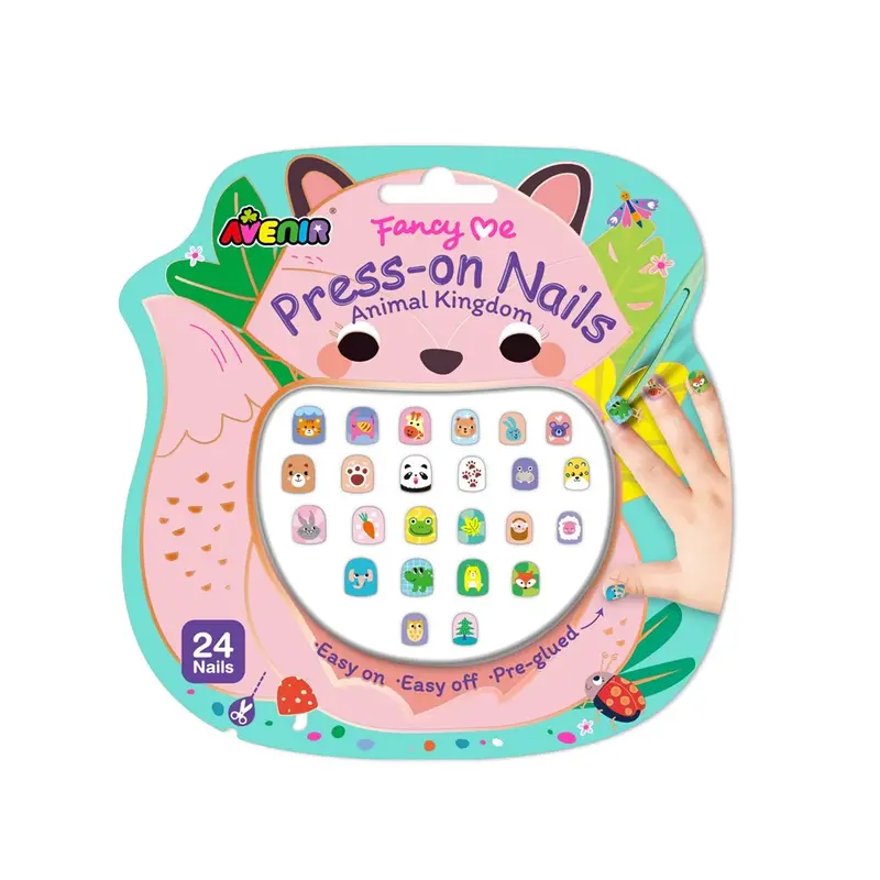 Animal Kingdom Press-On Nail Design Set 1