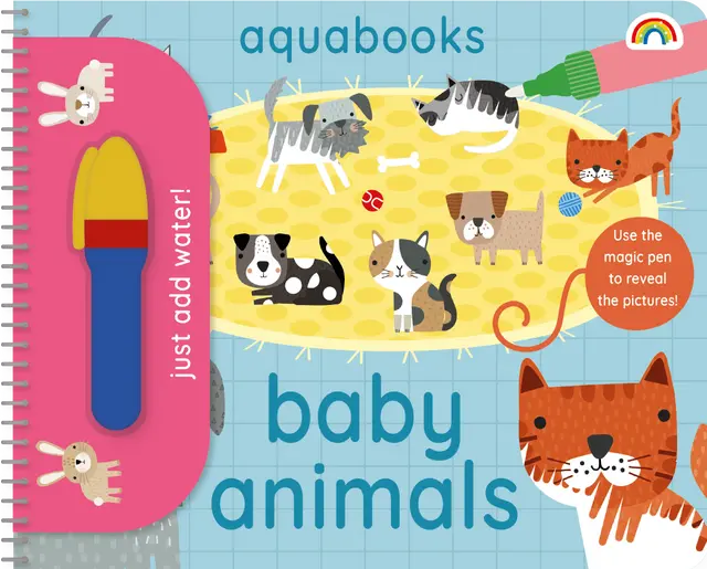 Aquabooks Series – Baby Animal Washable Learning Book 1