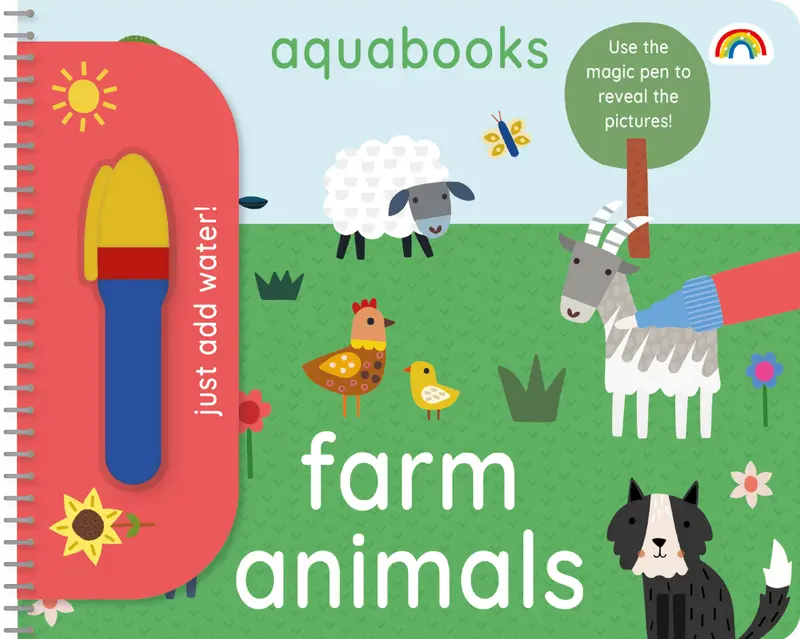 Aquabooks Series – Farm Animal Washable Learning Book 1