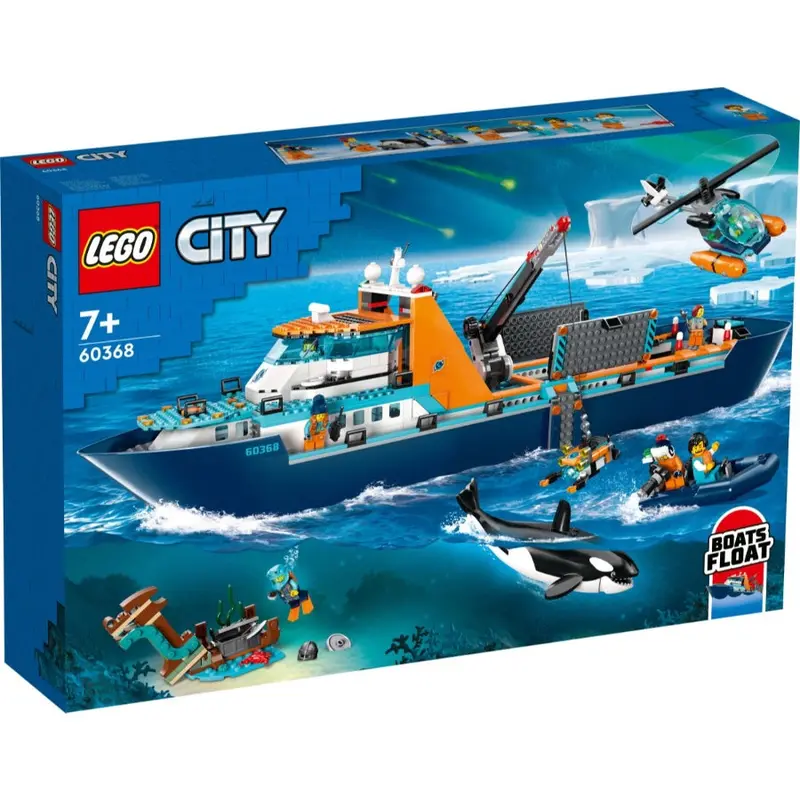 Arctic Explorer Ship Building Set – Lego Set 60368 1