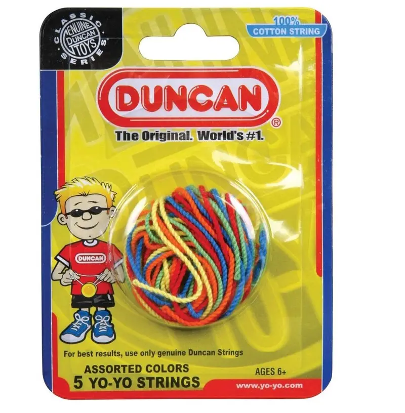 Assorted Color Yo-Yo Replacement Strings (5-Pack) 1