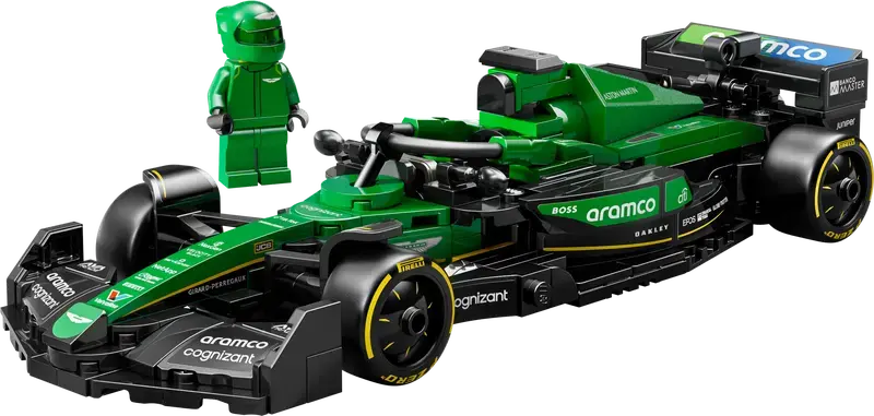 Aston Martin Aramco Amr24 F1 Car Lego Set (77245) 1
