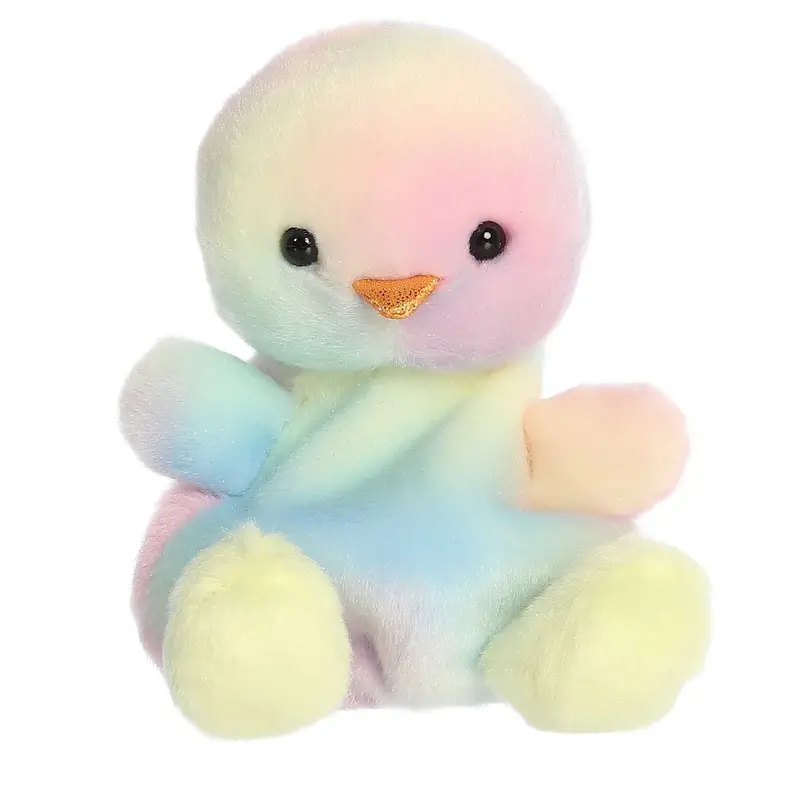 Aura Rainbow Chick – Vibrant, Artisanal Figurine For Display Or Play 1