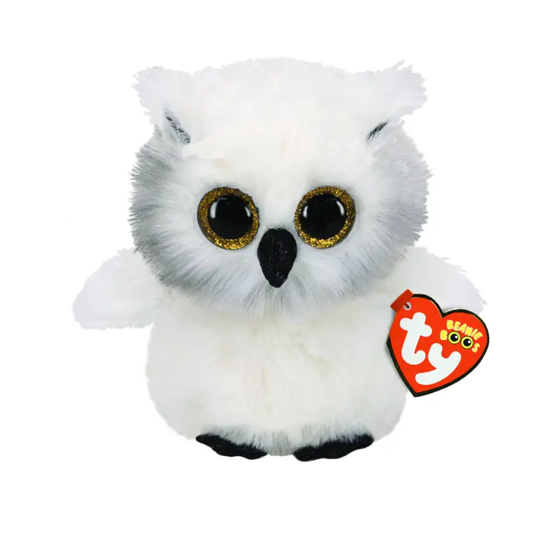 Austin Owl Beanie Boo Plush Figure 1
