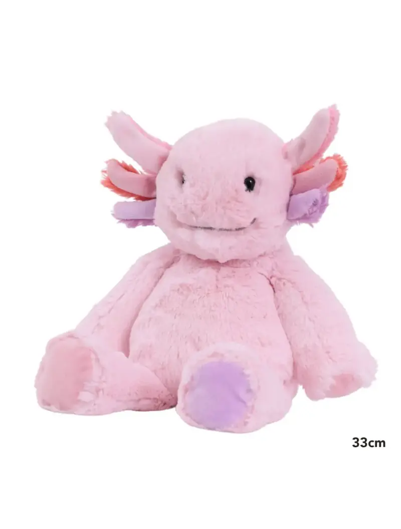 Axolotl Plush Toy – 33Cm Marshmallow Creature With Soft Texture 1