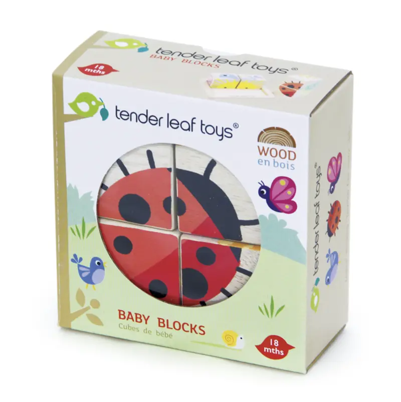 Baby Blocks: Four-Sided Puzzle Cube 1