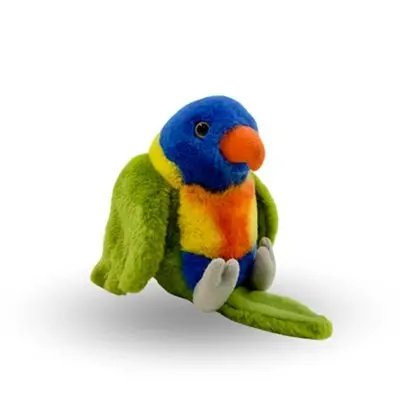 Baby Handfuls Lorikeet – 13Cm Colorful Graspable Bird Toy 1