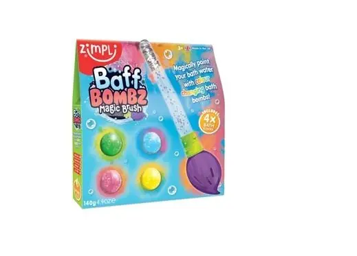 Baff Bomb Magic Painting Brush Set 1