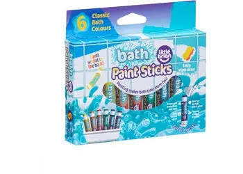 Bath Paint Sticks – 6-Piece Creative Set 1