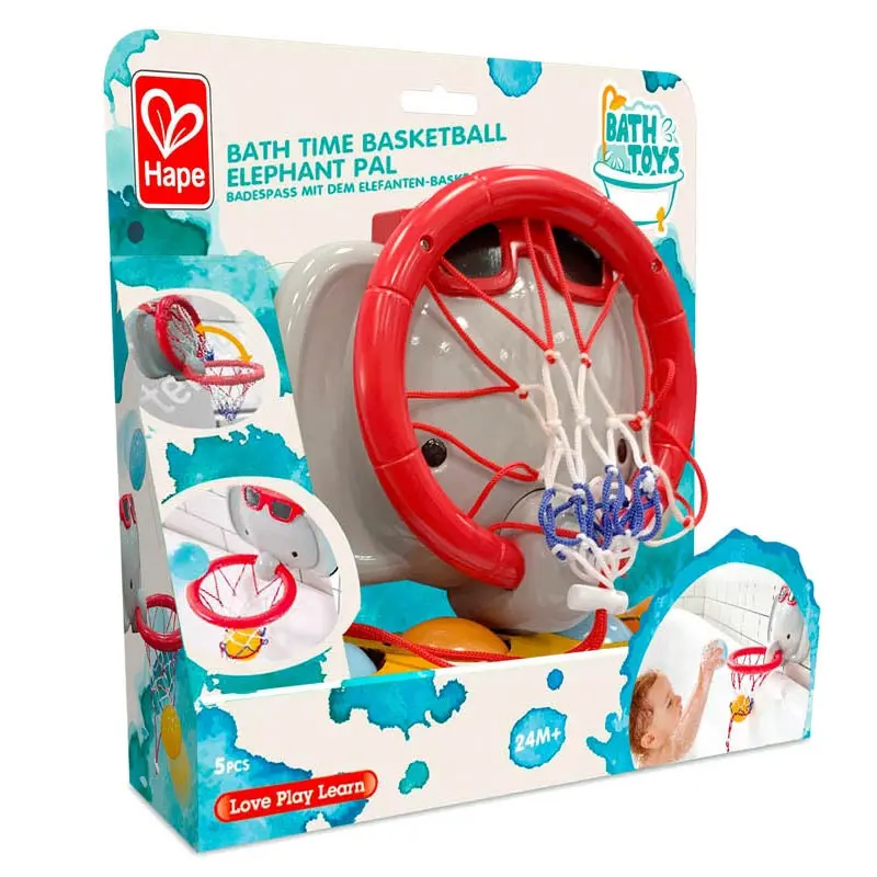 Bath Time Basketball With Elephant Toy 1