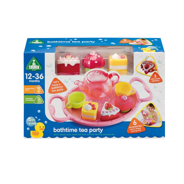 Bathtime Tea Party Play Set For Toddlers 1