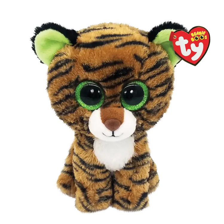 Beanie Boos Tiggy Tiger Plush – Collectible Stuffed Animal 1