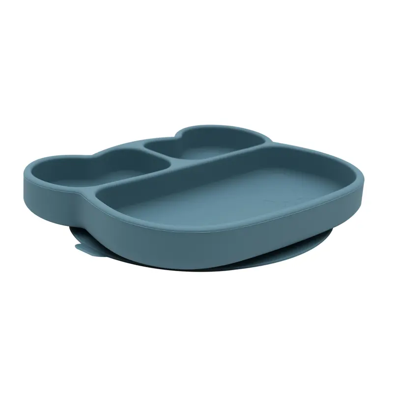 Bear-Shaped Stickie Suction Plate For Little Ones 1