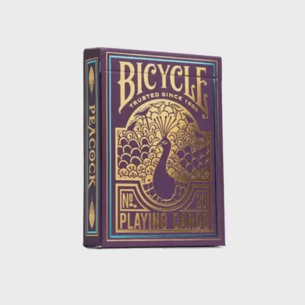 Bicycle Peacock Purple Playing Cards – Premium Poker Deck 1