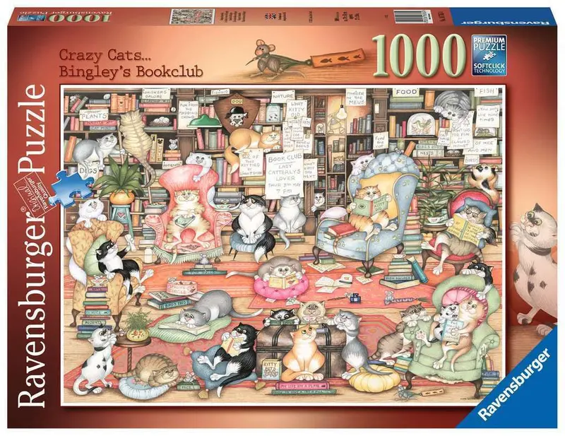 Bingley’S Bookclub 1000-Piece Jigsaw Puzzle – Literary-Themed Challenge 1